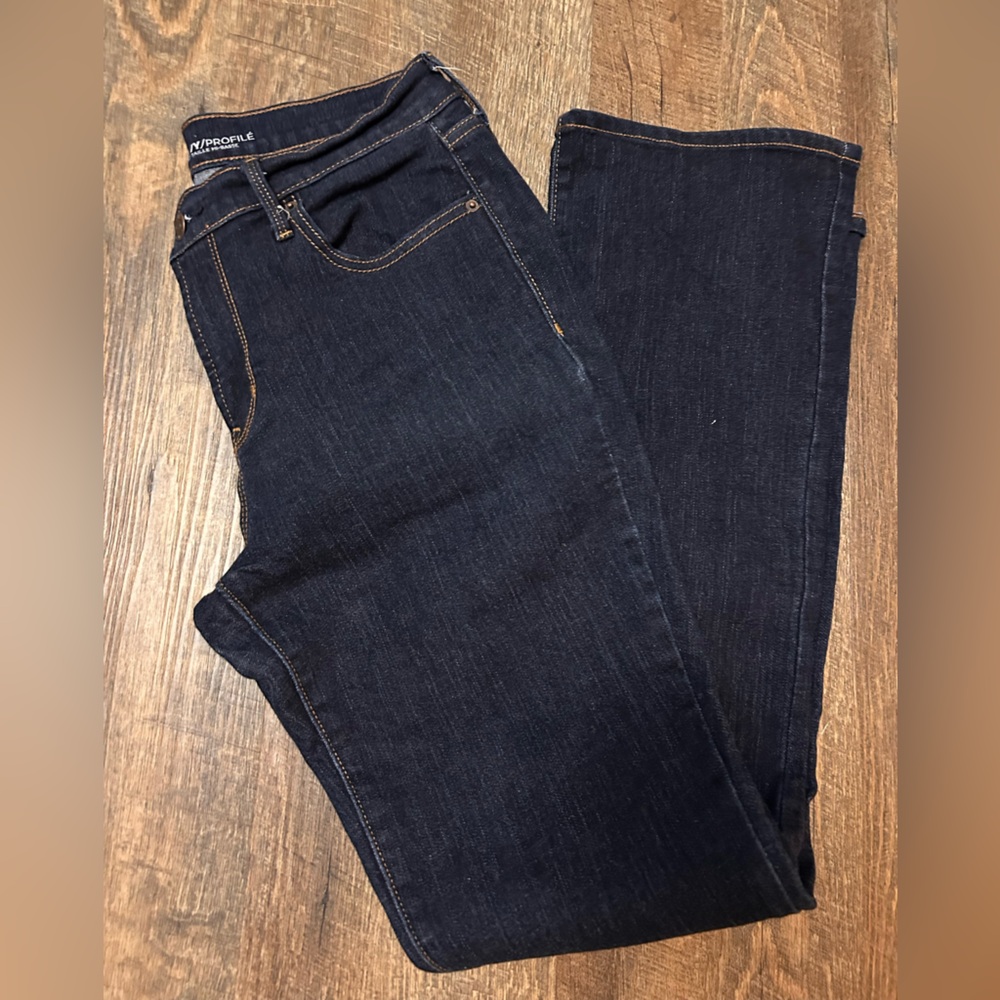 Old Navy Curvy Profile Dark Blue Denim Jeans